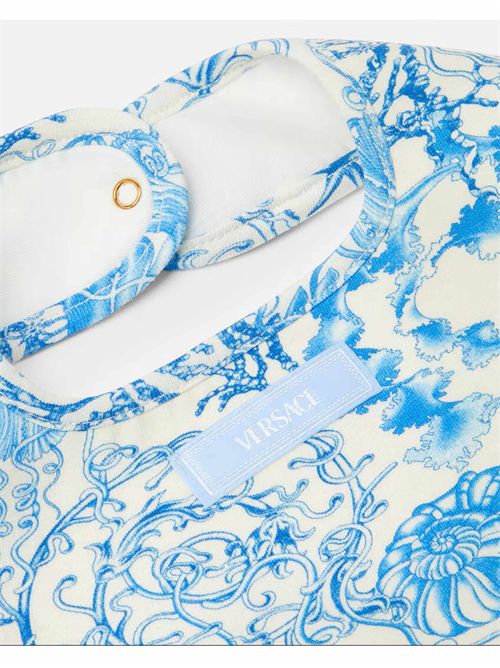 Bavetta, neonato, logata. VERSACE | 1019286 1A152002WZ10
